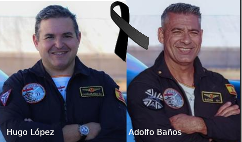 Fallecen Hugo Lopez y Adolfo Baños en un accidente aéreo